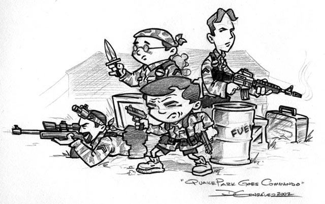 "Quake Park Goes Commando by NOPAL"